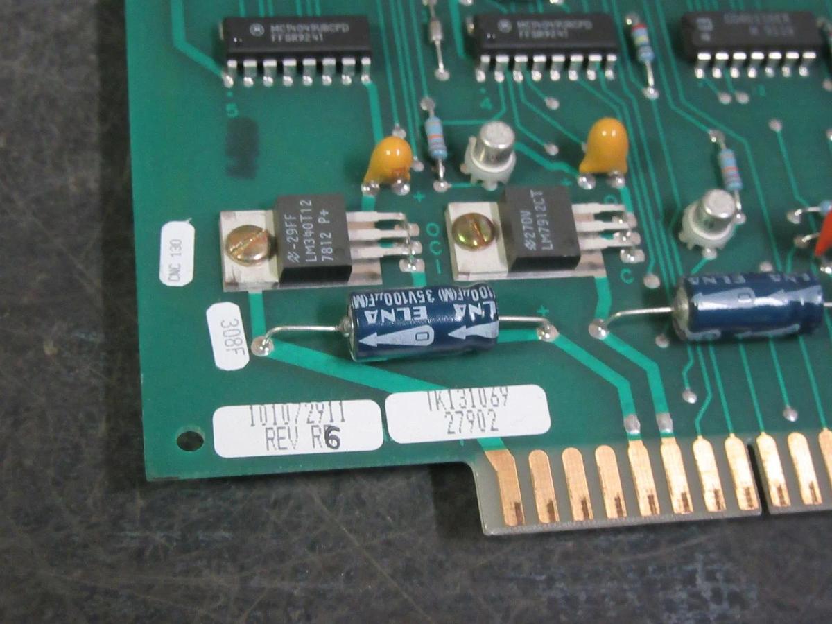 Used EXIDE OUTPUT CONT. CARD CIRCUIT BOARD 101072911 REV R6  A13A20 118302723 REV P2