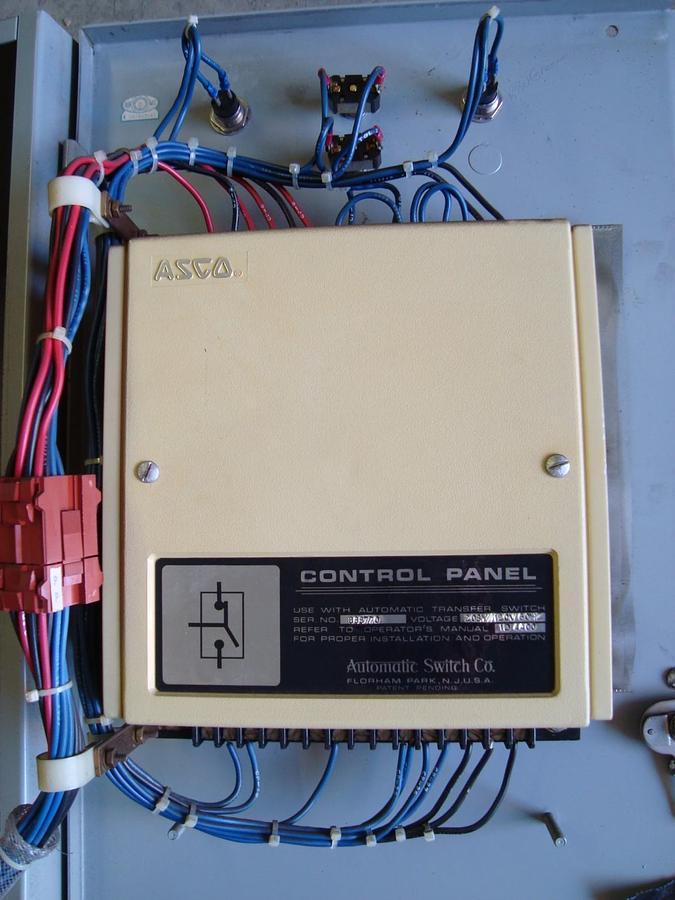 Used ASCO 150 AMP AUTOMATIC TRANSFER SWITCH 208 Y / 120 VAC 3 PHASE BULLETIN 940