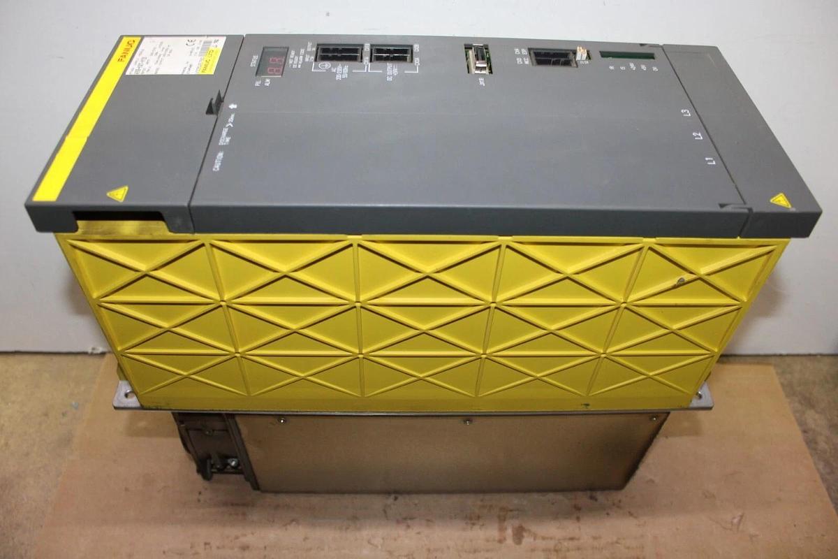 Used FANUC POWER SUPPLY MODULE A06B-6087-H126 230 VAC 29.8 kW 106 AMP 325 VDC