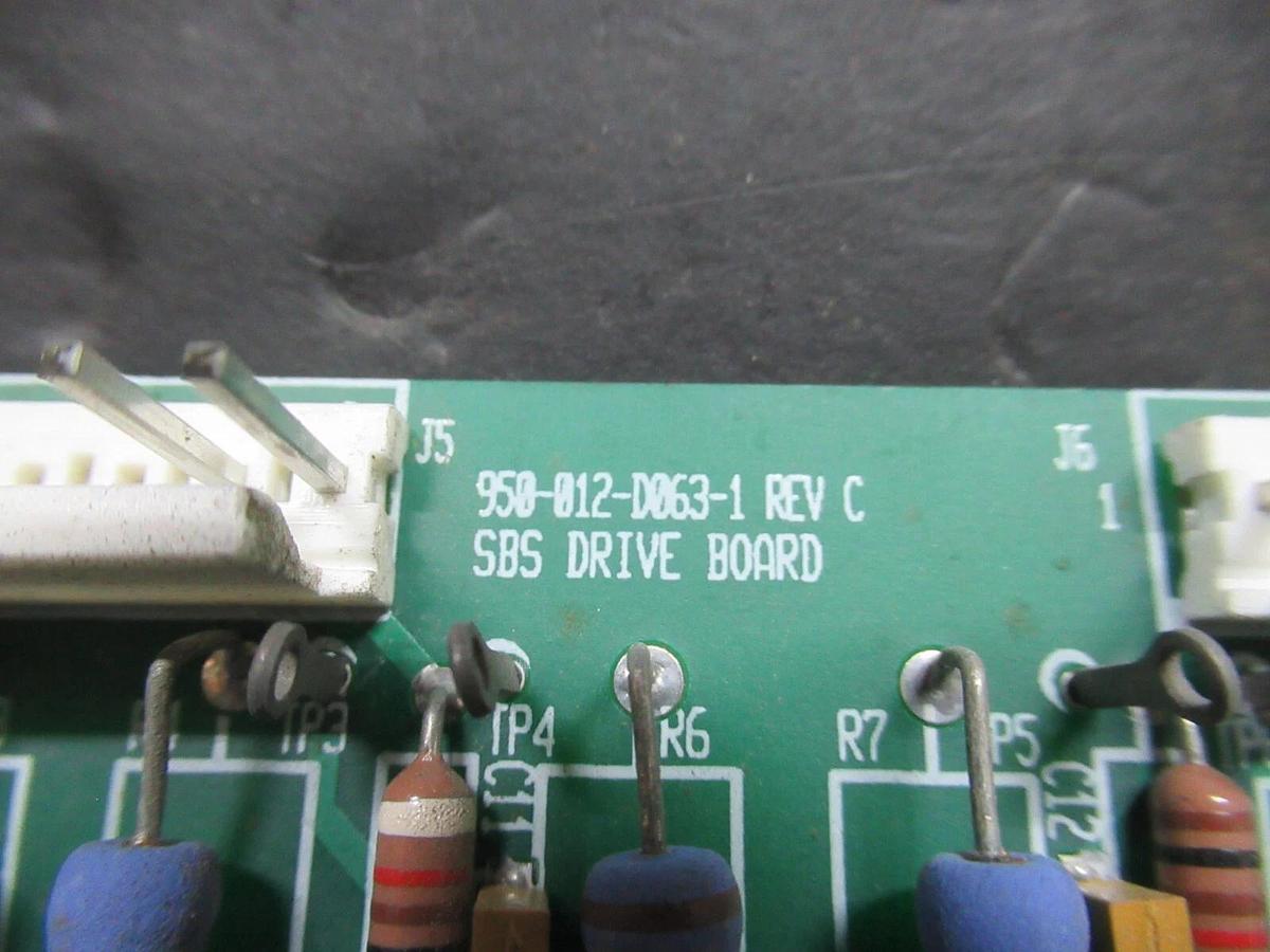 Used SBS DRIVE BOARD 950-012-D063-1 REV. C 950-016-A063-1 REV. E00 **WARRANTY**