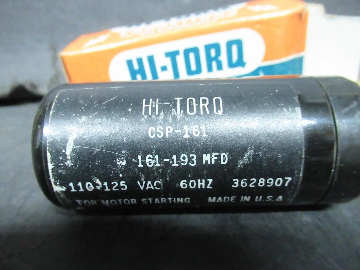 Used TRANE CAPACITOR SET CPT00229A INCLUDES CSP-161 161-193 AND 3534B1A0161A125A0