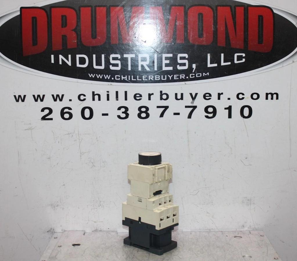 Used TELEMECANIQUE CONTACTOR CAD32 W/ TIME DELAY RELAY LADT2 0.1-30 SECOND DELAY