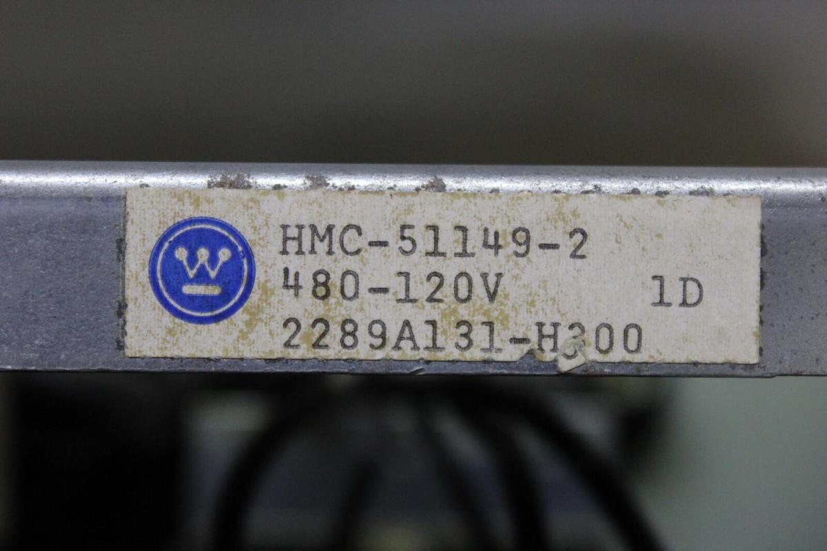Used WESTINGHOUSE TYPE W MOTOR CONTROL BUCKET 12" SIZE 1 STARTER 27 AMP W/ DOOR