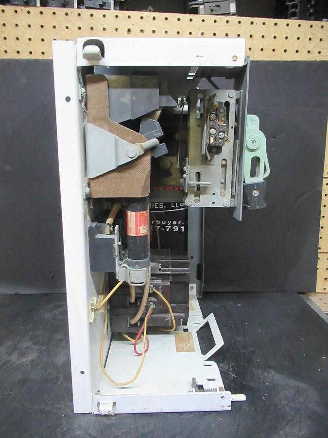 Used CUTLER HAMMER MOTOR CONTROL BUCKET 17" NEMA SIZE 2 STARTER A10DN0 35 AMP FUSES