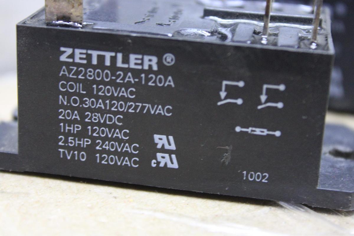 Used LOT OF 3 POTTER & BRUMFIELD T92S11A22-120 277 VAC 30 AMP 1 HP