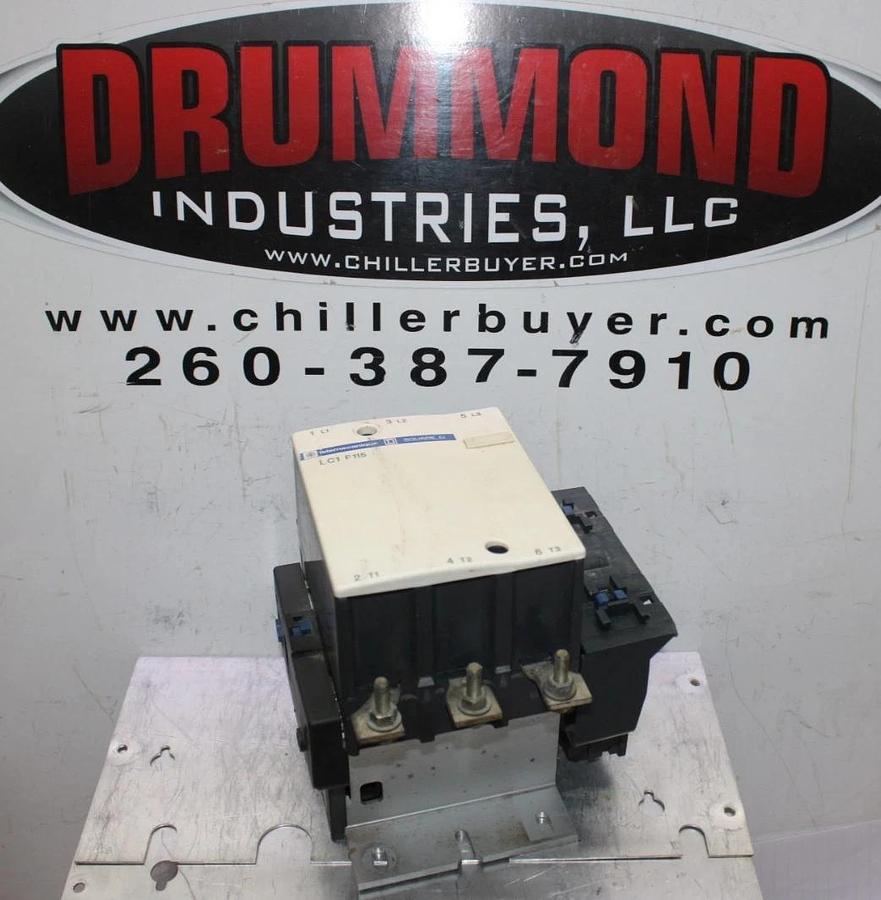 Used TELEMECANIQUE CONTACTOR LC1F115 600 VAC 175 AMP 3-POLE *WARRANTY*