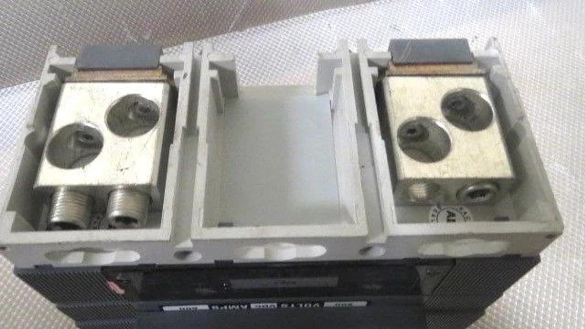 Used ABB S6N BREAKER 600 AMP 600 VAC 500 VDC 2 POLE WITH 600 AMP TRIP **WARRANTY**