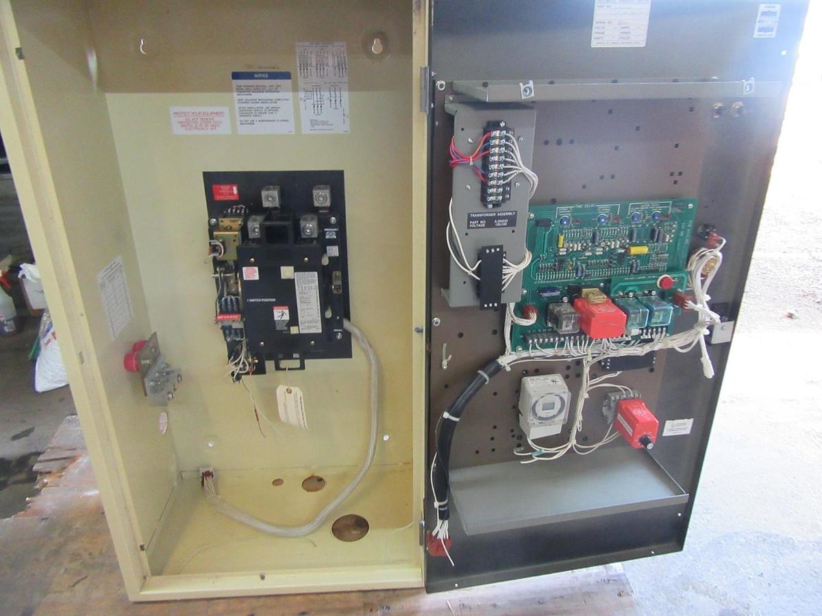 Used 260 AMP KOHLER ASCO ATS AUTOMATIC TRANSFER SWITCH K-164231-260 240 V 1 PH 60 HZ
