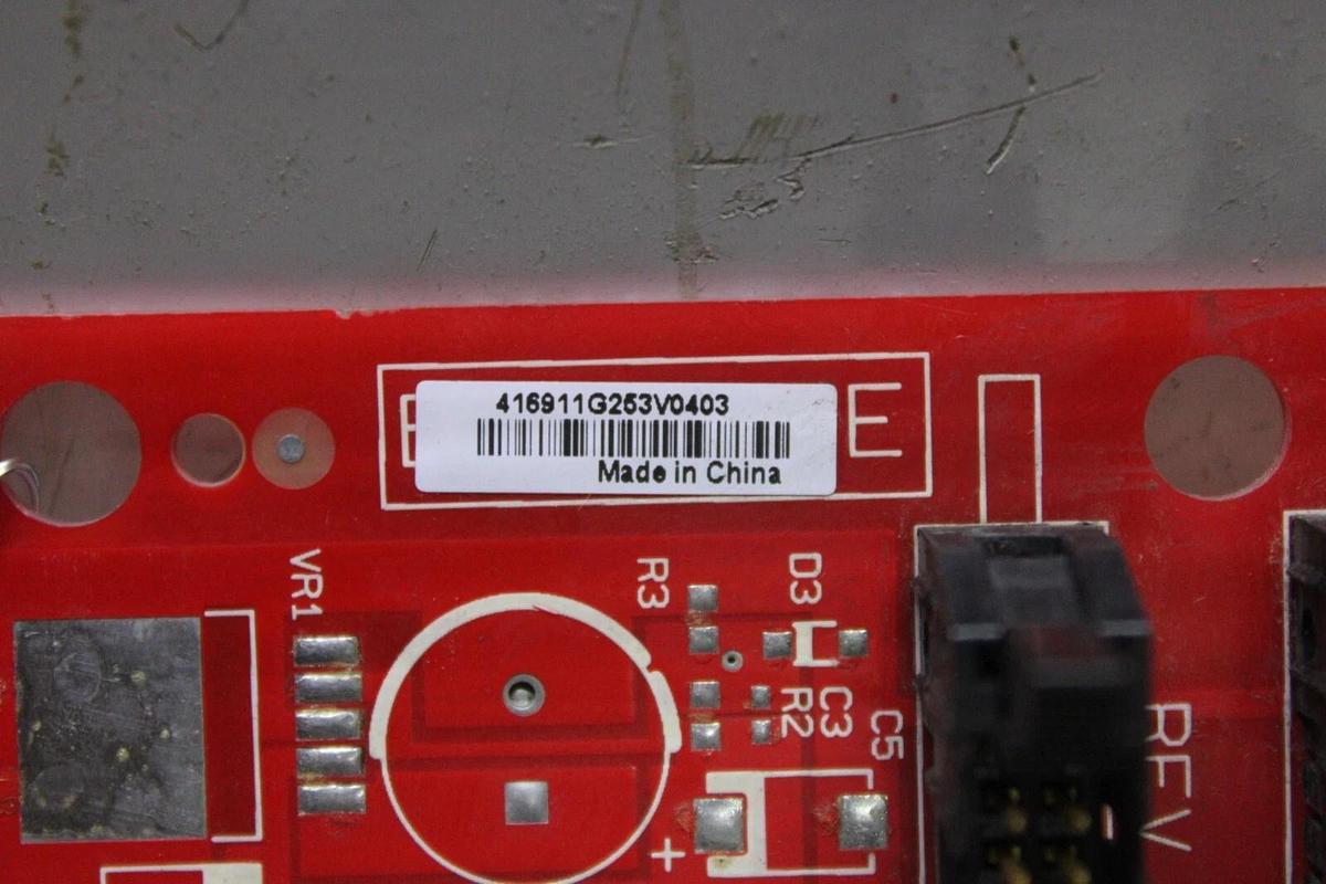 Used EMERSON INTELLISLOT CIRCUIT BOARD 416911G2 REV. 4 416911G253V0403