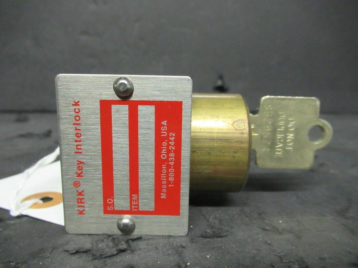 Used KIRK KEY INTERLOCK CK50749 / 52A SB29574