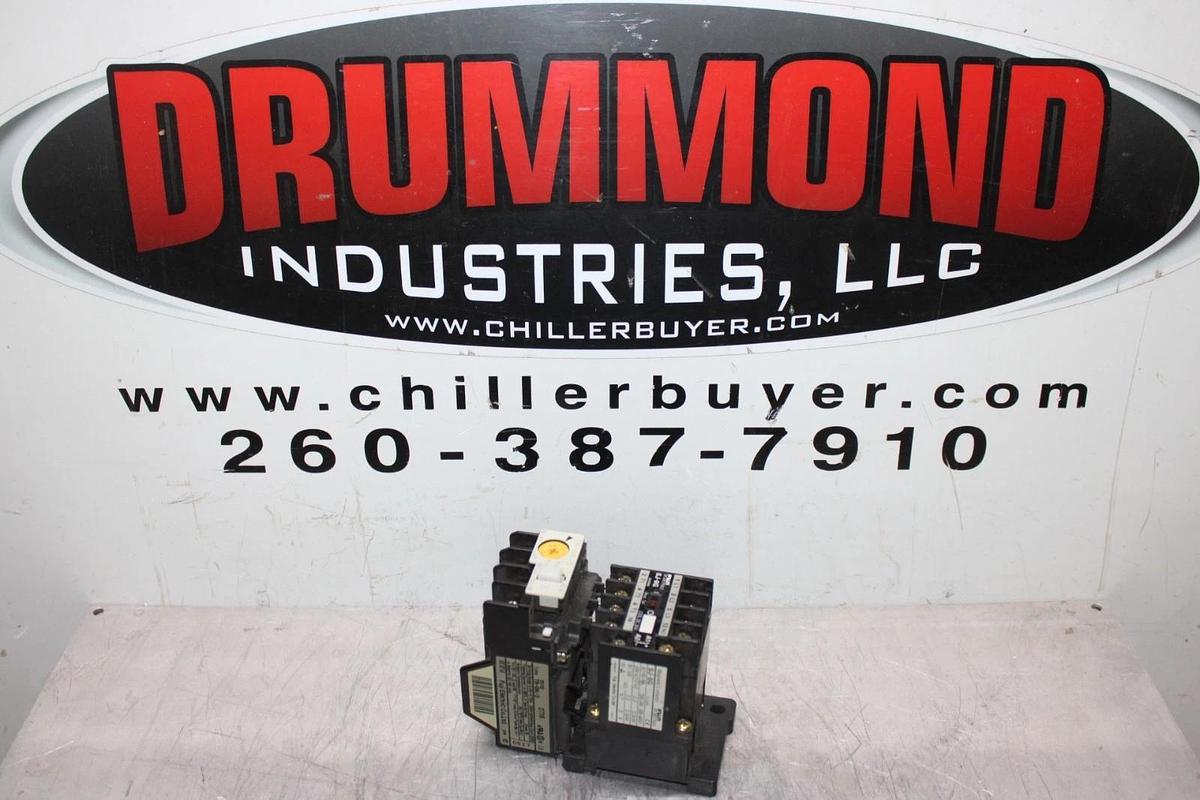 Used FUJI ELECTRIC STARTER SJ-0G 480 VAC 15 AMP 2.2 kW W/ TR-0N/3 RELAY