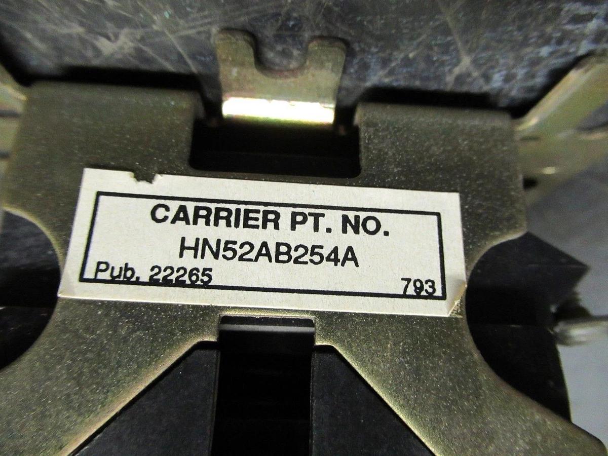 Used CUTLER-HAMMER CARRIER CONTACTOR C25DNY36 HN52AB254A 600V 5HP 15A COIL: 104-120V