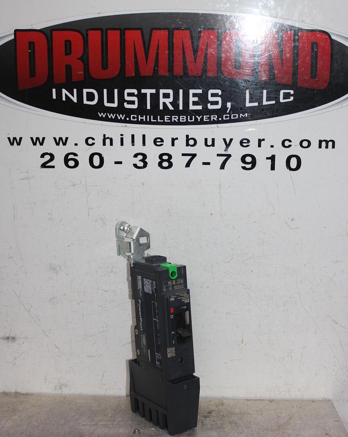 Used SQUARE D POWERPACT I-LINE CIRCUIT BREAKER BGA160303 30 AMP B-POLE 277 VAC