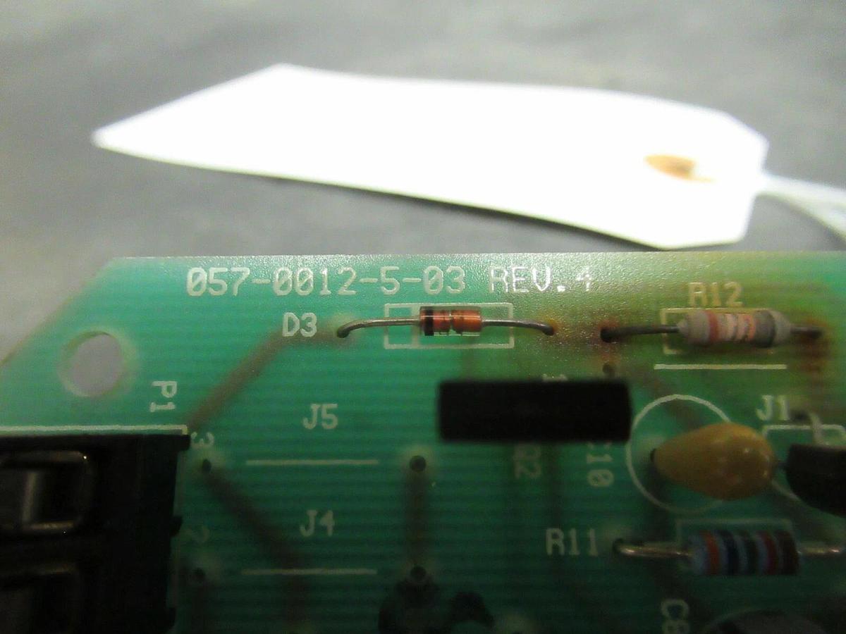 Used PANALARM NT2 ELECTRONIC ALARM CIRCUIT BOARD: 057-0012-5-03 REV. 4 24 VDC