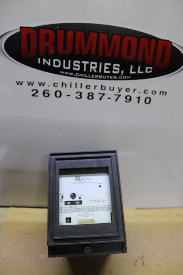 Used BASLER ELECTRIC LOSS OF EXCITATION SOLID STATE PROTECTIVE RELAY BE1-40Q