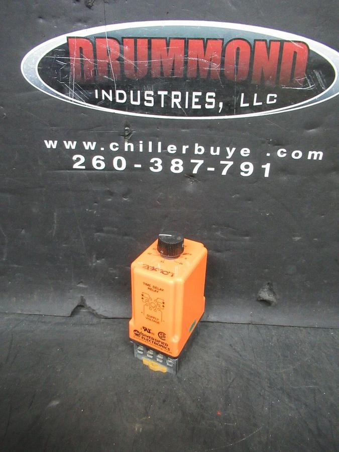 Used ATC TIME DELAY RELAY TUC-120-AKA-030 0-30 SECONDS 120 VAC/DC 10 AMP @ 250 VAC