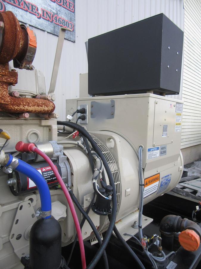 Used 60 KW DIESEL GENERATOR KATOLIGHT 120/240V RE-CONNECTABLE 449 HRS VIDEO WE SHIP