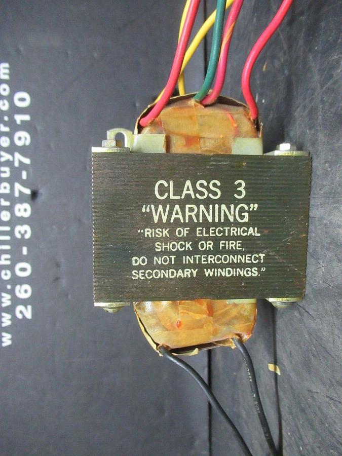 Used YORK 025-025135C TRANSFORMER PRI: 101-136 VOLT 0.78 AMP SEC: 12-18 VOLT