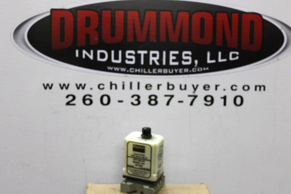 Used DAYTON TIME DELAY RELAY 6X154F 120 VAC 10 AMP 1.8-180 SECOND *WARRANTY INCLUDED*