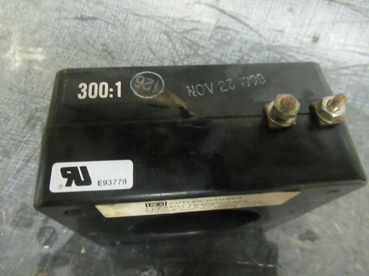 Used CUTLER HAMMER CT CAT: 2092A18H05 300:1 A 50-400 HZ 600 VOLTS **WARRANTY**