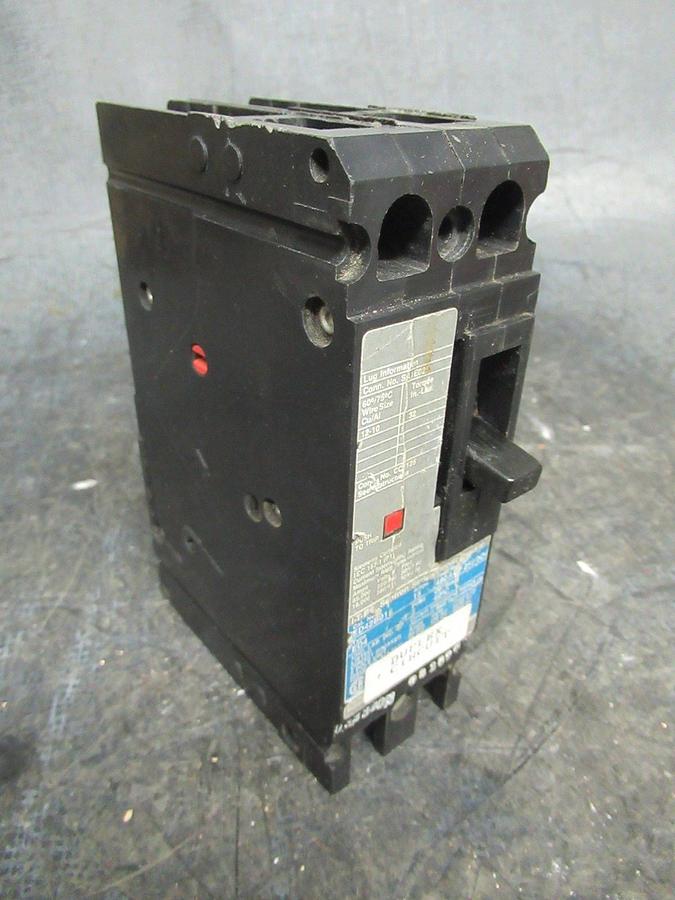 Used 15 AMP ITE SENTRON BREAKER ED42B015 480 VAC 2 POLE **WARRANTY INCLUDED**
