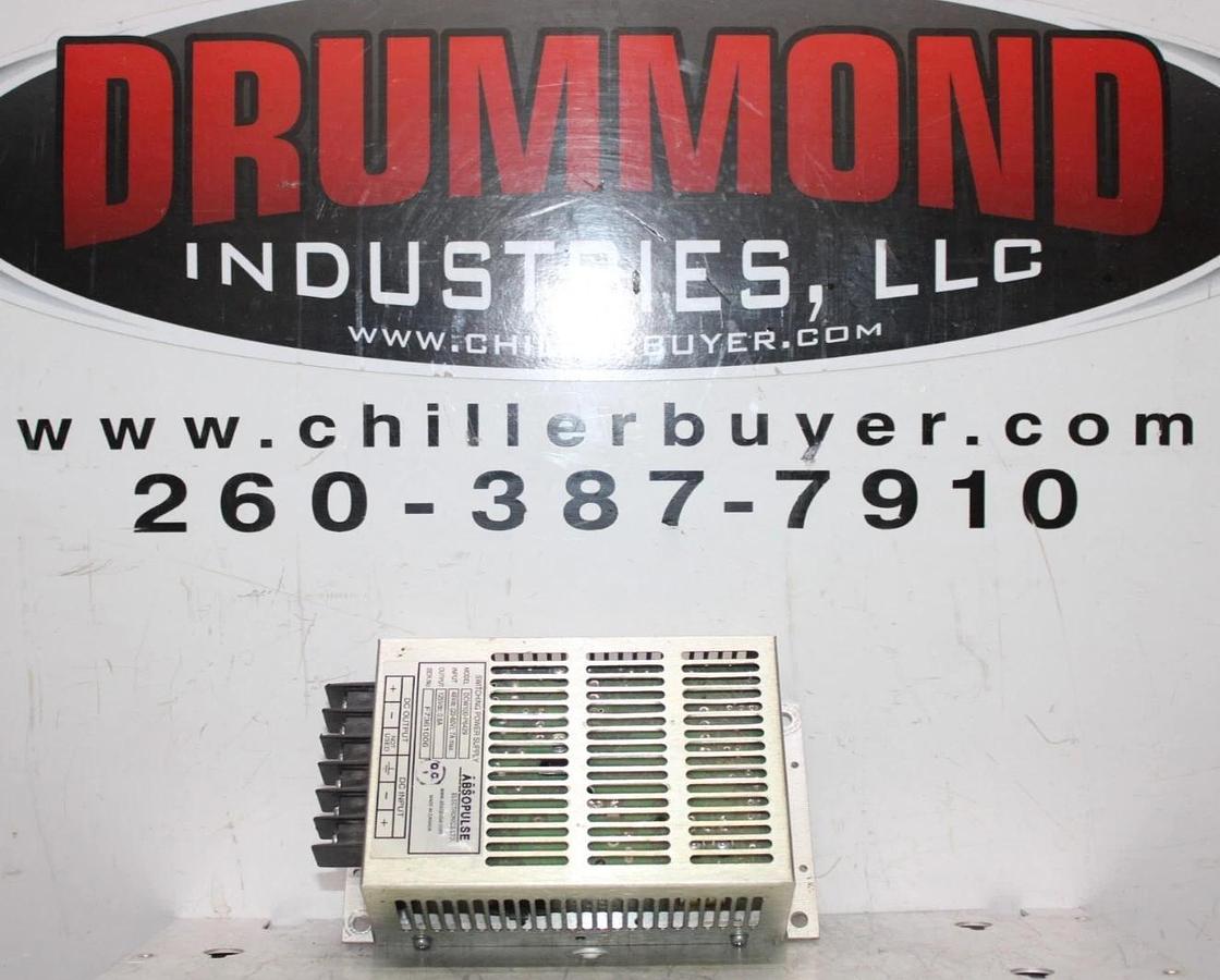 Used ABSOPULSE SWITCHING POWER SUPPLY DCW100-P6429 48 VDC 7 AMP **WARRANTY**