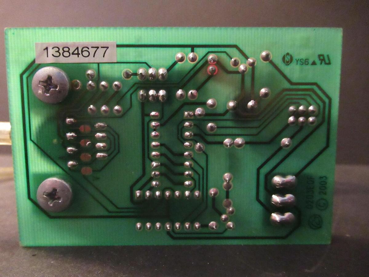 Used CIRCUIT BOARD 1384677 // 0203E-OF  **WARRANTY INCLUDED**