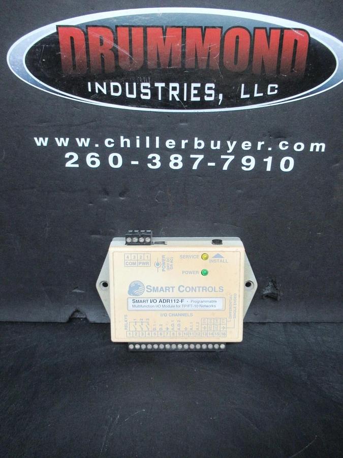 Used SMART CONTROLS SMART I/O ADR112-F PROGRAMABLE I/O MODULE FOR TP/FT-10 NETWORKS