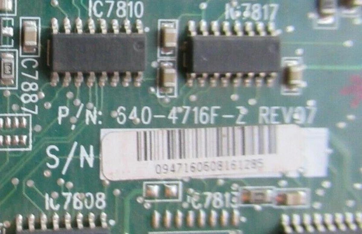 Used APC BATTERY MONITOR BOARD 640-4716F-Z REV 97 **WARRANTY INCLUDED**