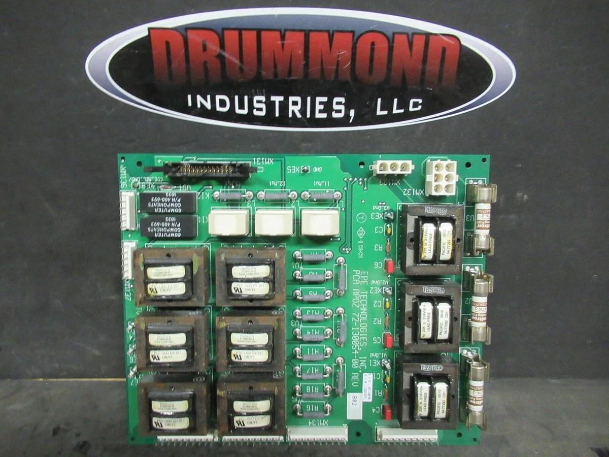 Used EPE TECHNOLOGIES PCA APOZ 72-130054-00 REV B02 CIRCUIT BOARD 62-130054-00 REV A