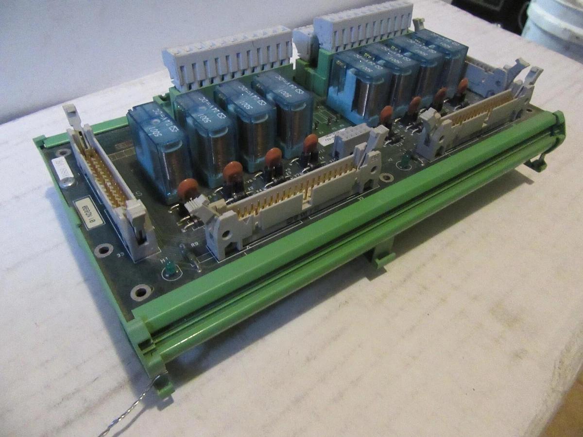 Used GE / WOODWARD / ALSTOM CI-54-325817 REV B RELAY CIRCUIT BOARD SCH-54-325818