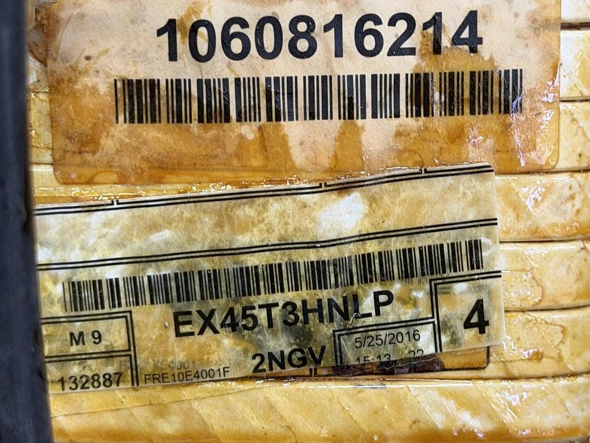 Used 45 KVA SQUARE D TRANSFORMER EX45T3HNLP PRI: 480V @ 54.1A SEC: 208/120V @ 124.9A