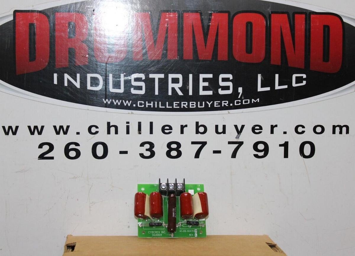 Used CYBEREX SNUBBER CIRCUIT BOARD 41-09-604707 REV. C **WARRANTY INCLUDED**