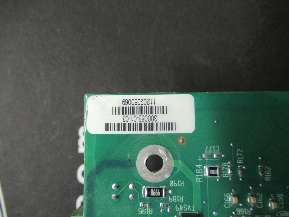 Used BENSHAW CIRCUIT BOARD 300065-01-03 SOFTWARE#: 810039-01-03