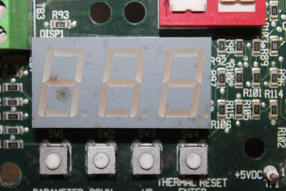 Used BENSHAW REDISTART STARTER CIRCUIT BOARD BIPC-300005-06 REV. 0 M02310580