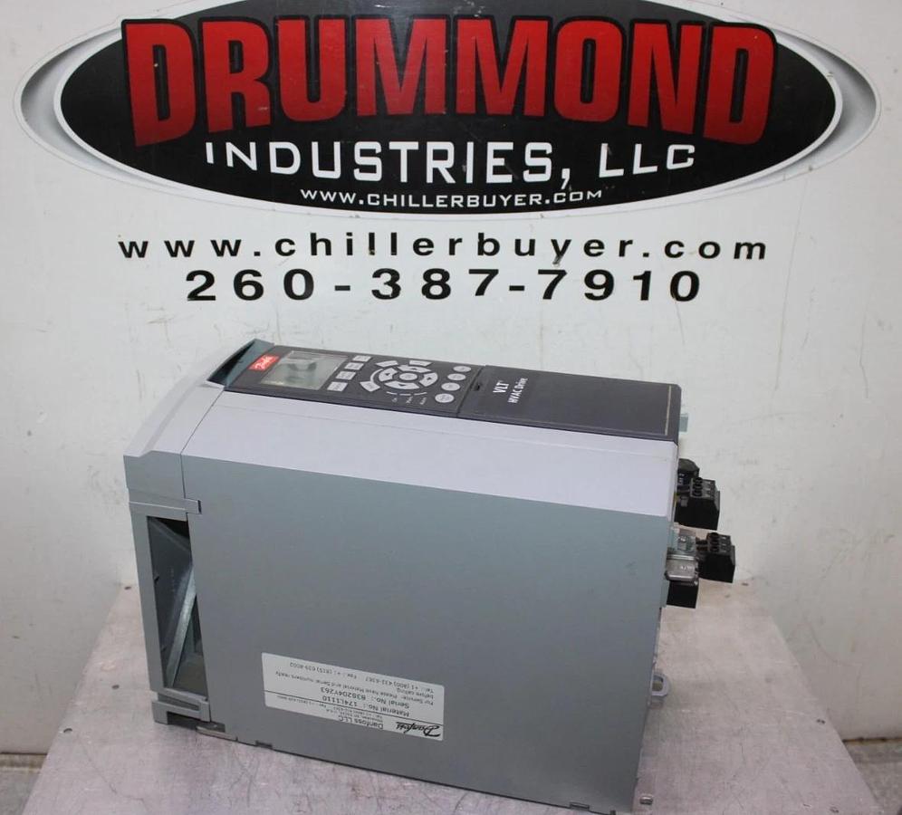 Used DANFOSS VLT HVAC DRIVE 131B7376 240 VAC 16.7 AMP 5 HP **WARRANTY INCLUDED**