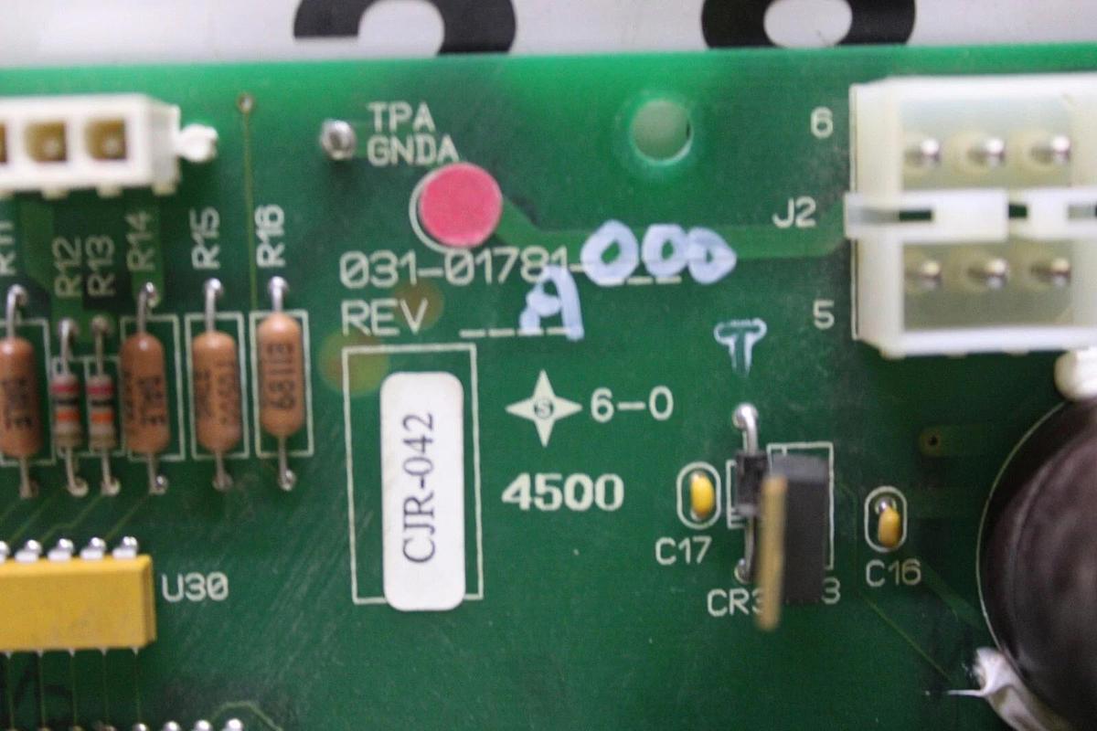 Used YORK I/O CONTROL CIRCUIT BOARD 031-01781-000 REV. A **WARRANTY INCLUDED**