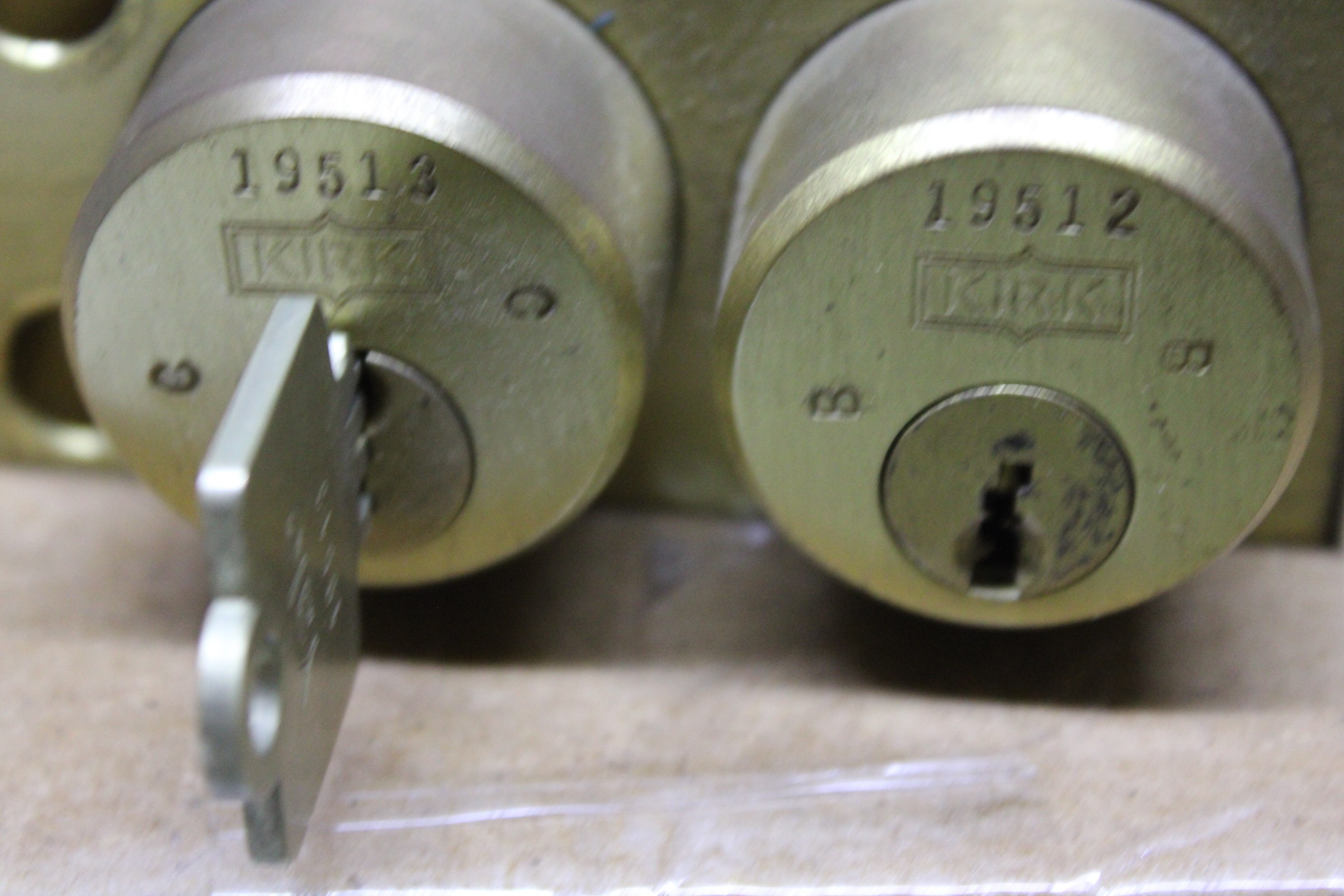 Used KIRK KEY INTERLOCK CK54021 19797 19795