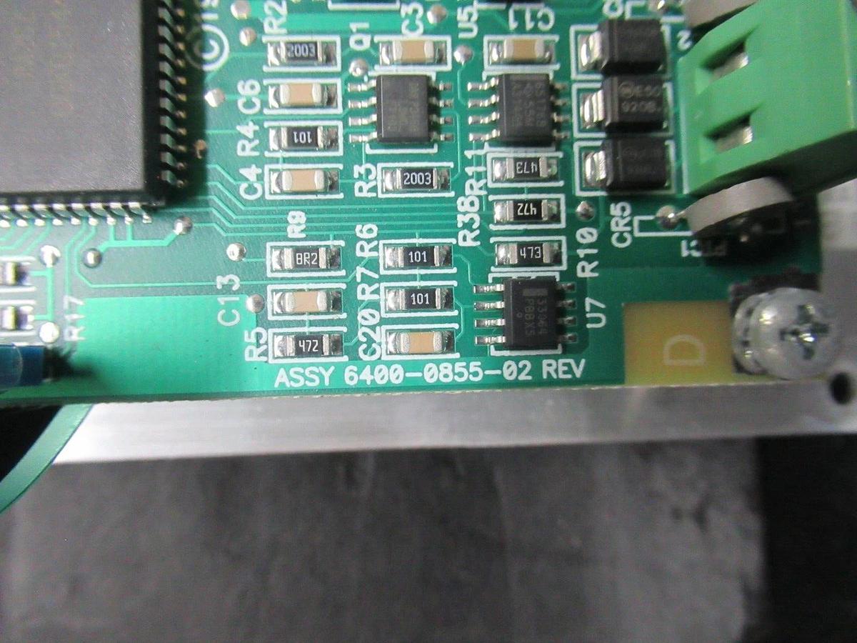 Used TRANE CHILLER INTERFACE 6400-0855-02 REV. D 6200-0052-05 6400-0854-03 REV. E