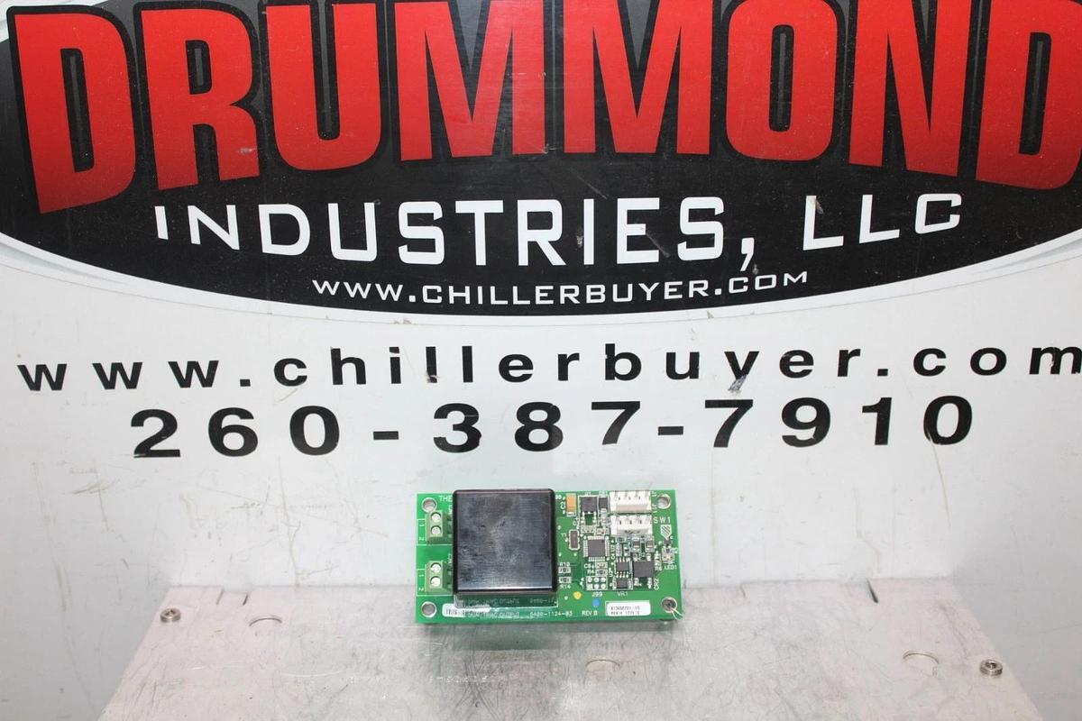 Used TRANE DUAL TRIAC OUTPUT CIRCUIT BOARD 6400-1124-03 REV. B X13650734-05 REV. H