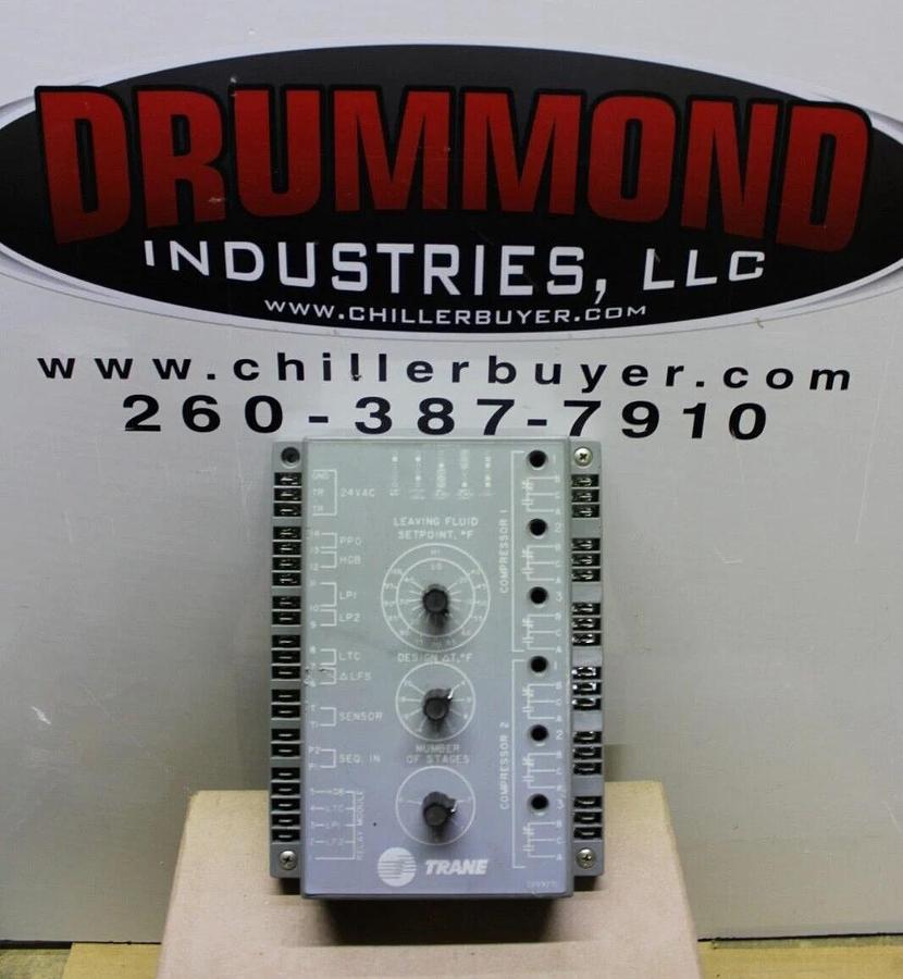 Used TRANE CHILLER CONTROL MODULE W7900A1014 24 VOLT 12 VA **WARRANTY INCLUDED**