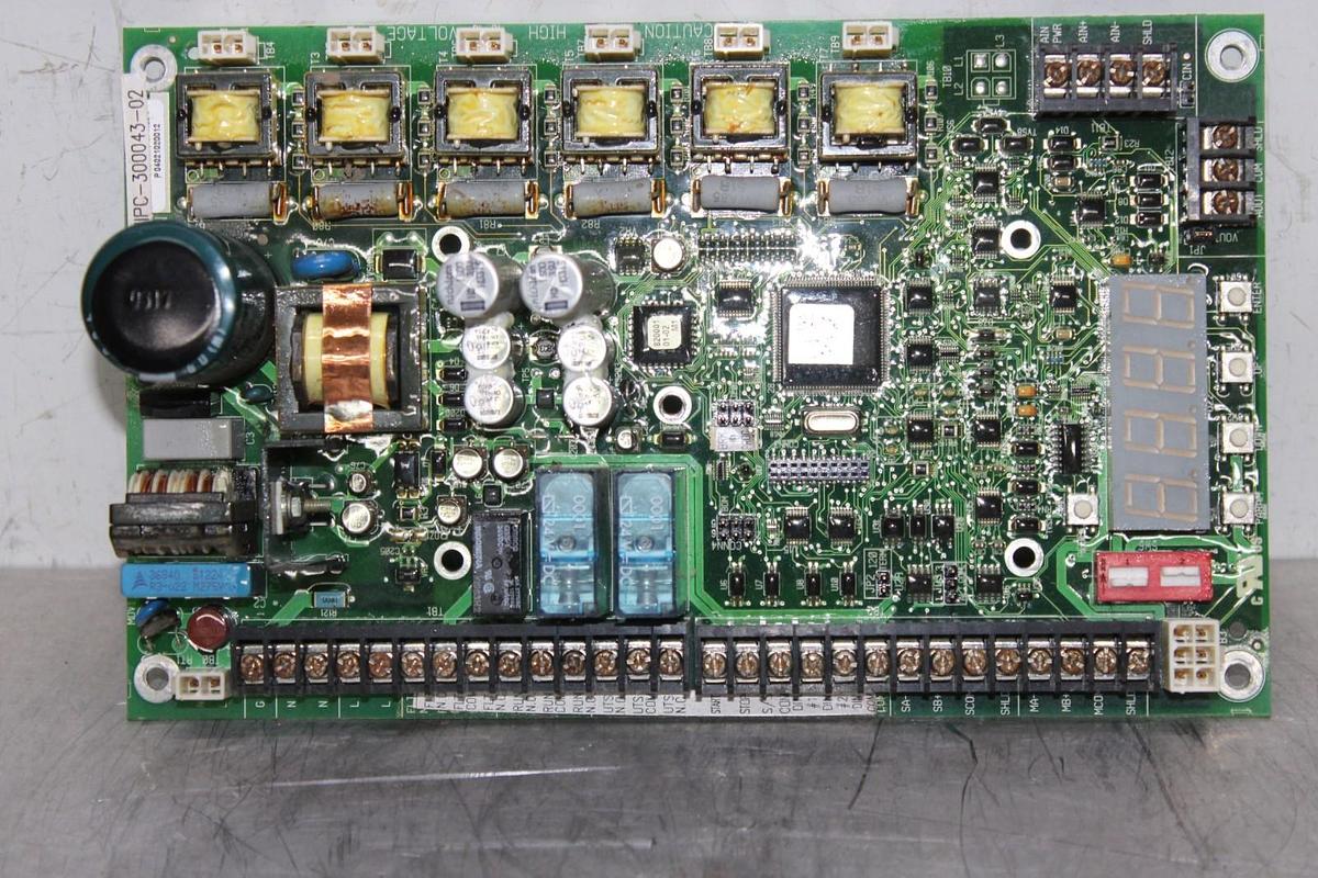 Used BENSHAW STARTER CONTROL CIRCUIT BOARD BIPC-300043-02 200051-01-01 *WARRANTY*