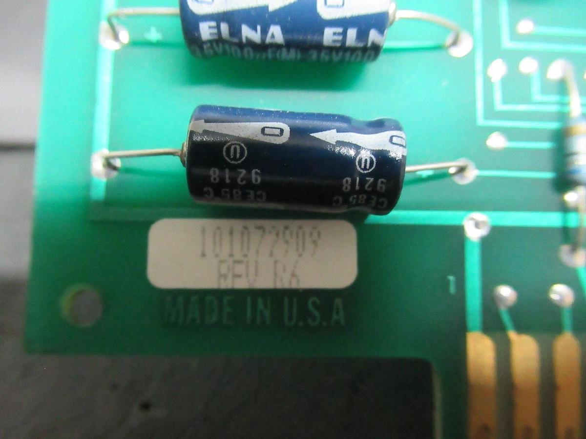 Used EXIDE A13A18 AC-DC PROTECTION CIRCUIT BOARD 101072909 REV. R6 118302723 REV. P2