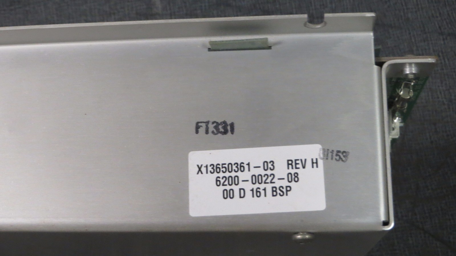 Used TRANE CHILLER MODULE MODEL: X13650361-03 REV H  SOFTWARE 6200-0022-08