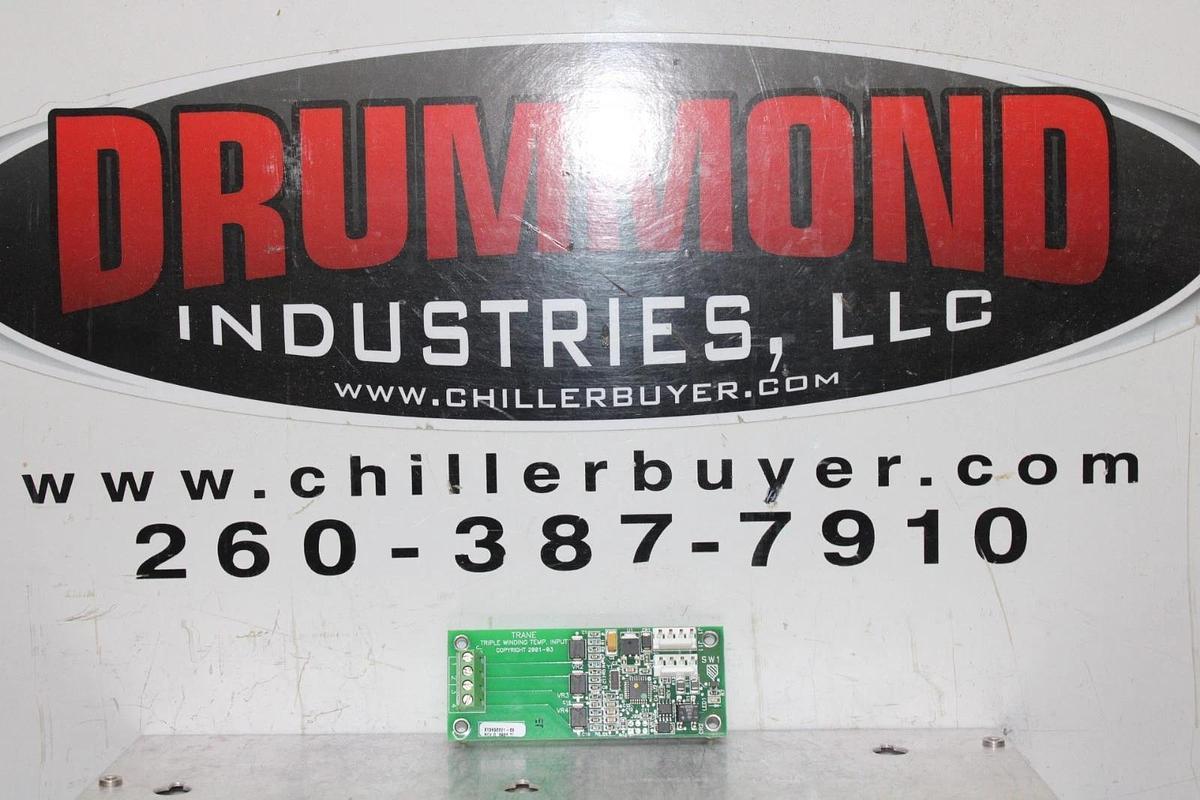 Used TRANE TRIPLE WINDING TEMP. INPUT CIRCUIT BOARD X13650921-03 REV. D **WARRANTY**
