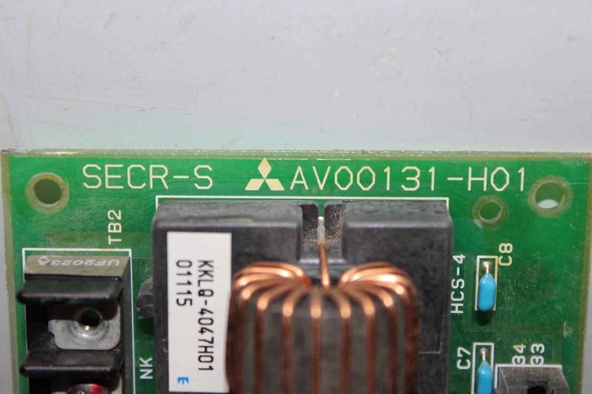 Used MITSUBISHI SECR-S HVAC CIRCUIT BOARD AV00131-H01 05YE81 **WARRANTY INCLUDED**
