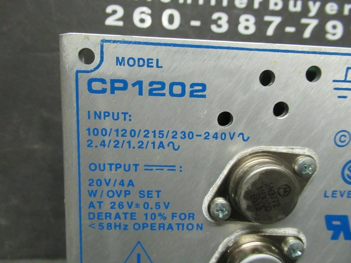 NEW SURPLUS CONDOR CP1202 DC POWER SUPPLY 120/240 VAC TO 20 VDC @ 4 AMPS
