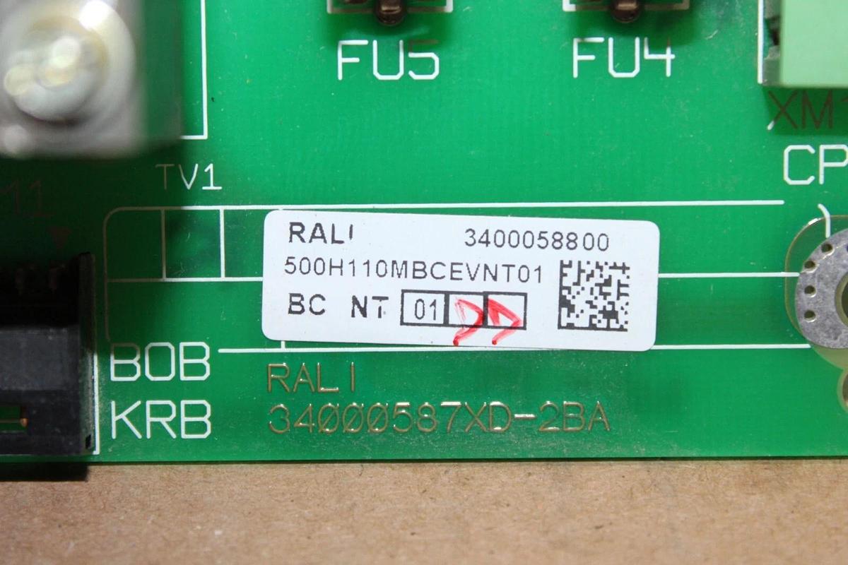 Used MGE CARTE RALI 3400058800 500H110MBCEVNT01 **WARRANTY INCLUDED**