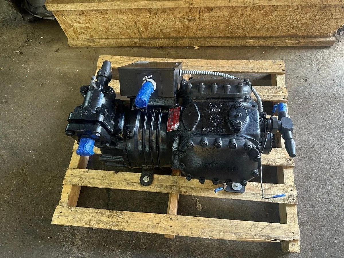 Used COPELAND SEMI-HERMETIC REFRIGERANT COMPRESSOR MODEL 4DH1-2500-TSK 208/230-460 V