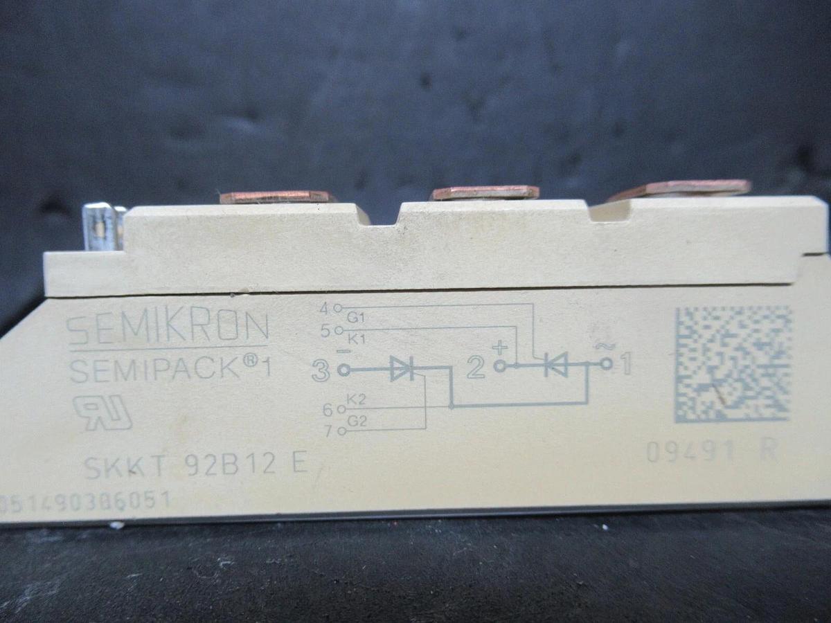 Used SEMIKRON SEMIPACK 1 IGBT POWER MODULE SKKT-92B/12E 09491 **WARRANTY INCLUDED**